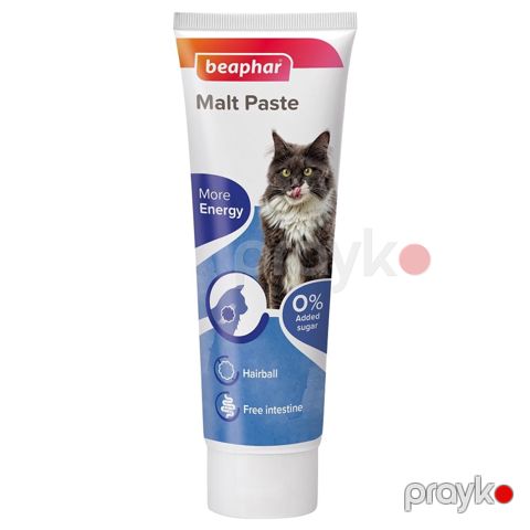 Pişiklər üçün pasta Beaphar Malt Paste mədədən tüklərin çıxarılması üçün — Bakı