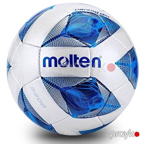 Futbol topu Molten F4A-3200, ağ/göy — Bakı