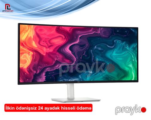 Curved Dell 34 Plus Usb-c Monitor - S3425DW 210-BQWR — Bakı