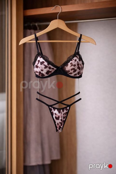 Alt paltar dəsti qadınlar üçün ŞHN013-0405, elastan/poliester, rəngbərəng, ölçü L/XL — Bakı