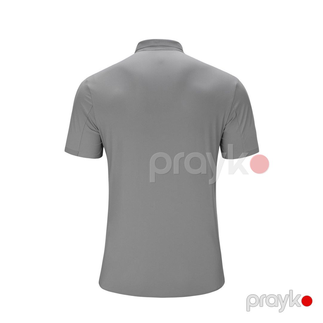 Qısaqollu polo Kelme, boz neylon/spandeks, ölçü 2XL — Mallar, Bakı (2)