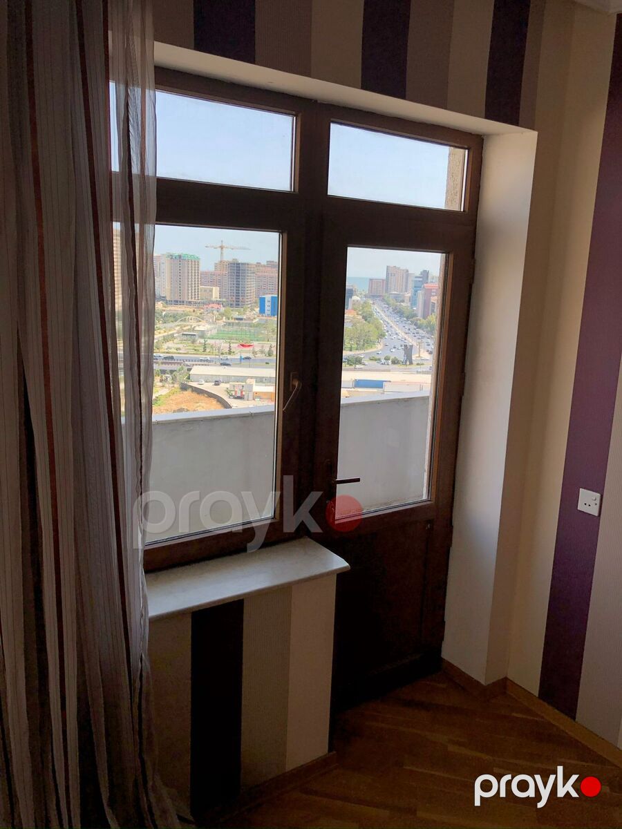 İcarəyə verilir 3 otaqlı yeni tikili 128 m² — Mənzil, Bakı (8)