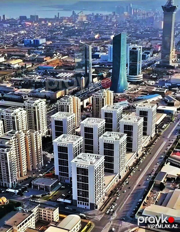 Nərimanov rayonunda 2 otaqlı Yeni tikili Satılır, 108 m² — Mənzil, Bakı (9)