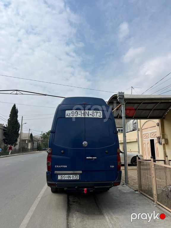 Volkswagen Crafter, 2.5 L, 2009 il, 230 000 km — Avtomobillər, Gəncə (5)