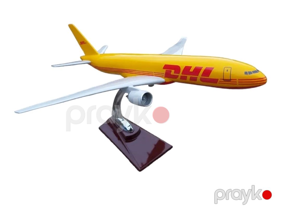 Kolleksiya fiquru Aircraft Model DHL Boeing 757, 31x30x18 sm, plastik — Mallar, Bakı (2)