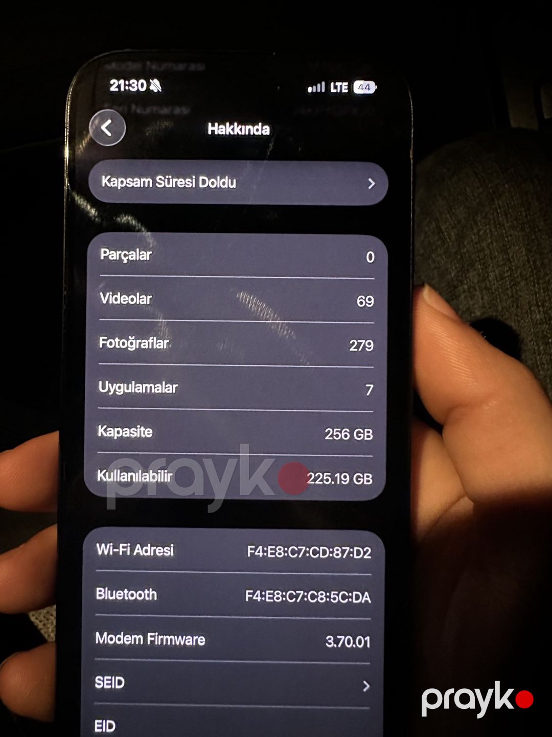 Apple iPhone 15 Pro Black Titanium 256GB/8GB — Smartfonlar, Bakı (2)