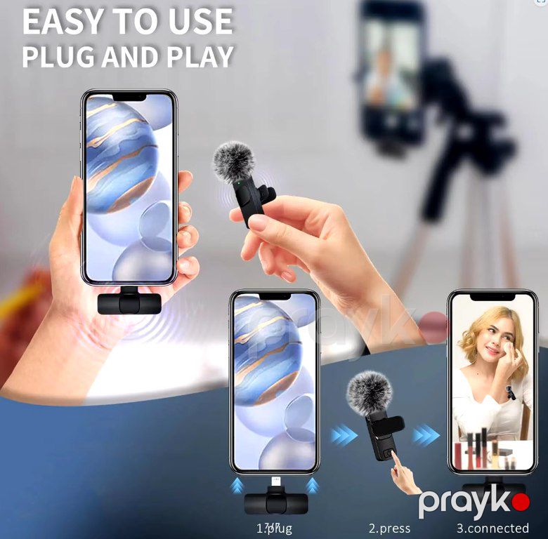 Wireless çüt yaxa mikrofon — Səs texnikası, Bakı (3)