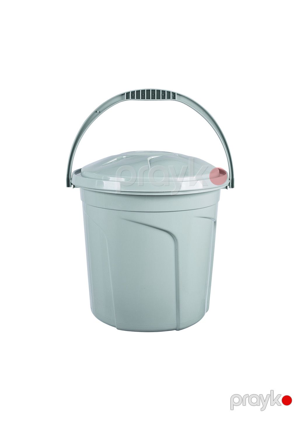 Vedrə Stars Plast, plastik, boz, 28.2х29.2 sm, 10 L — Mallar, Bakı (3)