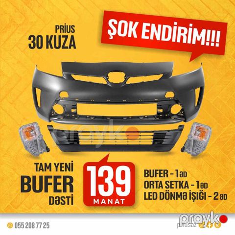 Toyota Prius 30 kuza bufer dəsti — Bakı