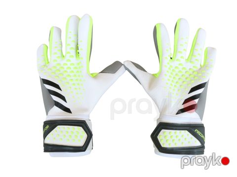 Qapıçı əlcəkləri Adidas 2078, ölçü 9, ağ/yaşıl — Bakı
