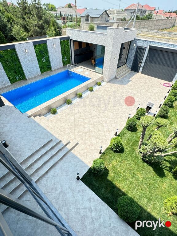 Satılır 6 otaqlı həyət evi/bağ evi 300 m² — Ev, villa, Bakı (4)