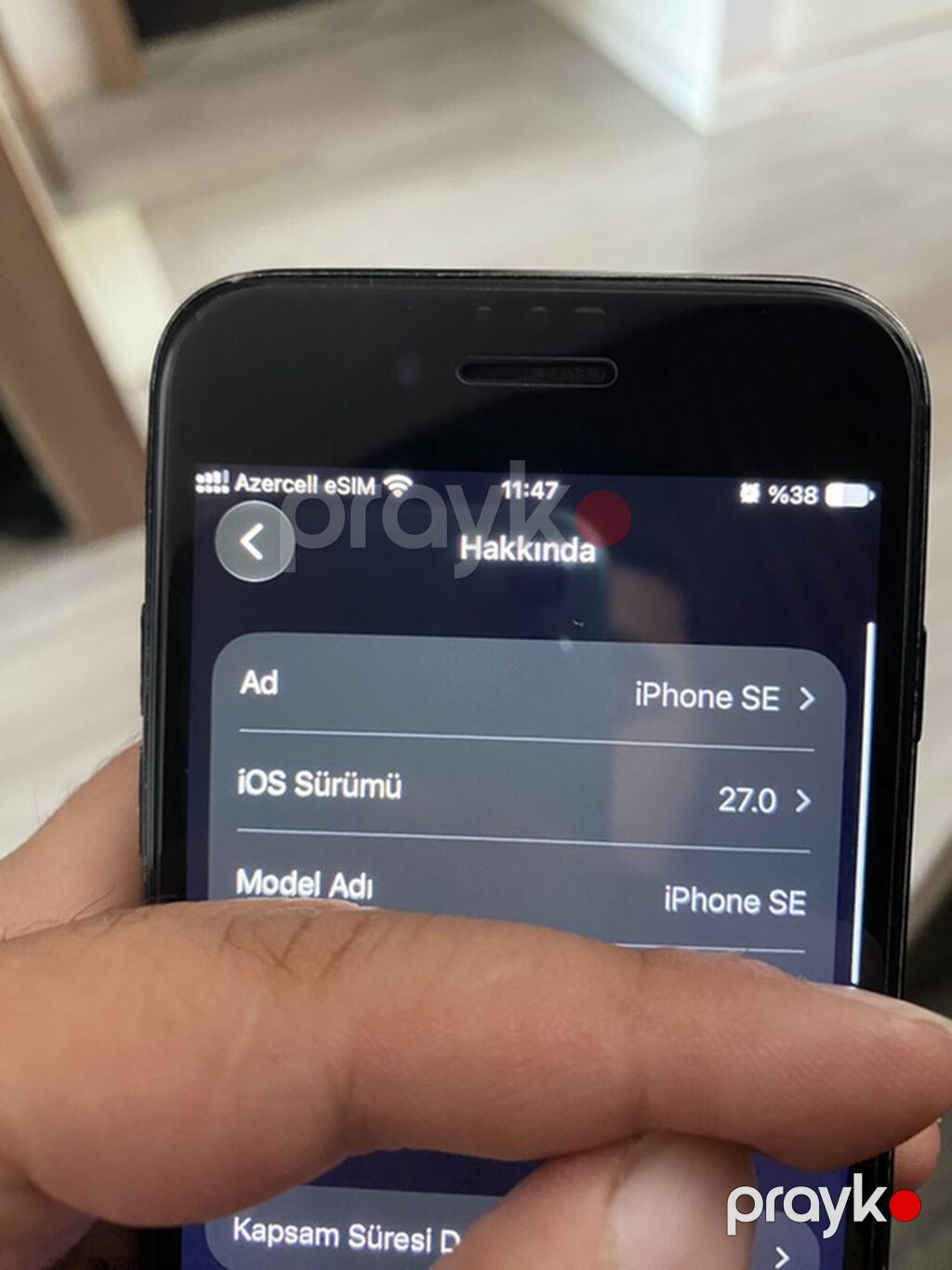 IPhone SE 2020, 64 GB, Qara, Barmaq izi — Apple iPhone, Bakı (4)
