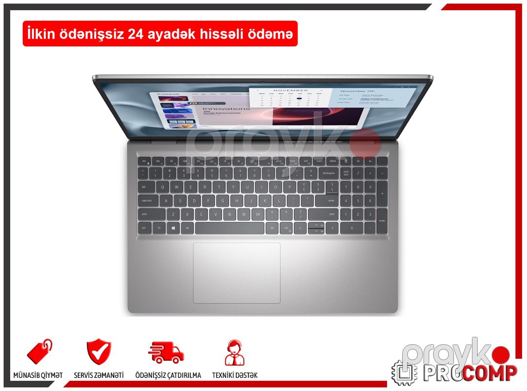 Laptop Dell Pro 15 Essential PV15250 PV15250 Rplu 002 M UBU — Noutbuklar, Bakı (2)