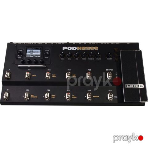 Line 6 POD HD500 gitar prosessoru - Amfi və kabin modelləri ilə — Bakı