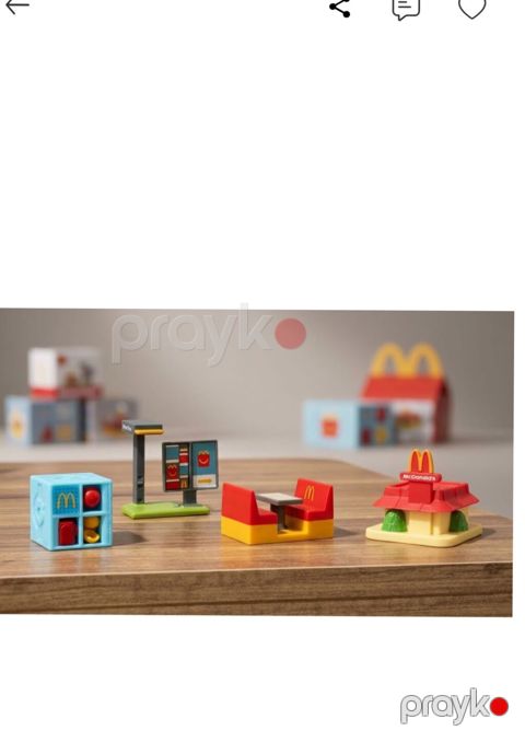 Məhsul: Mini konstruktor fiqurları – fast‑food restoran mövzulu oyun — Bakı