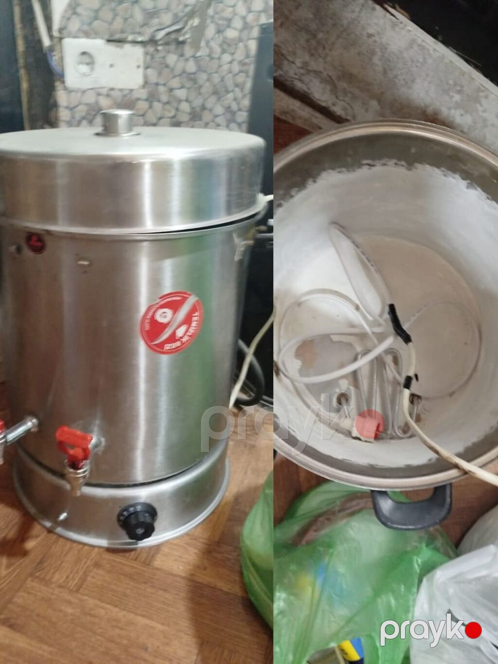 20 litr samovar ünvan Suraxanı Sənaye tipli elektrikli su — Elektrik çaydanları və termoslar, Bakı (3)