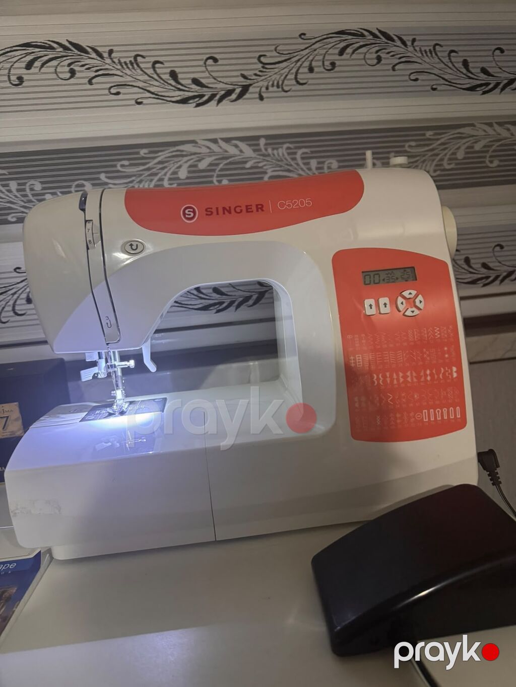 Sewing maşını – Sınger C5205 - Kompüterləşdirilmiş idarəetmə, LCD — Tikiş və işəmə maşınları, Xırdalan (4)