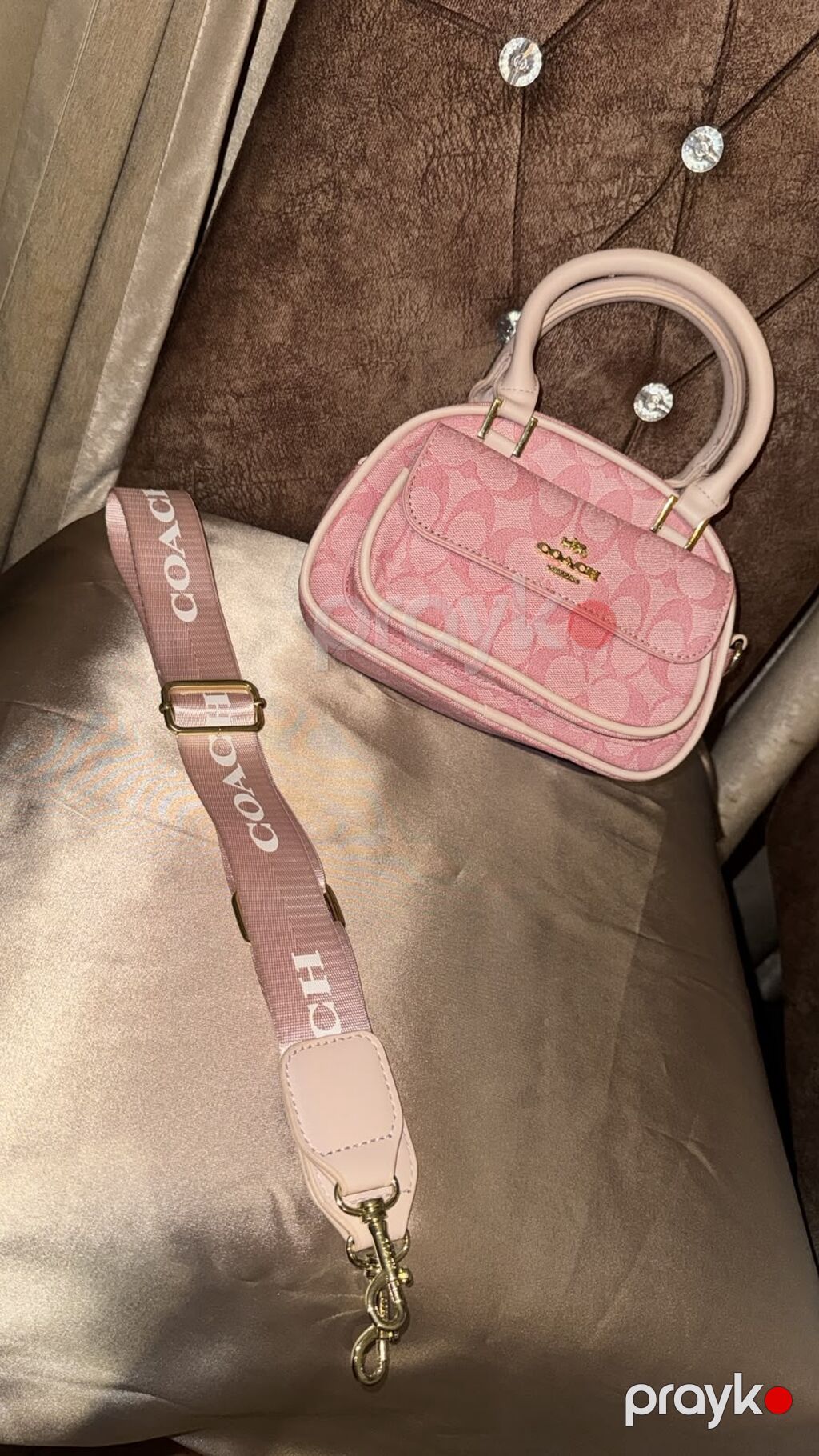 Coach mini çanta – çəhrayı Yeni - Brend: Coach - Model: Kiçik ölçülü — Çantalar, çamadanlar, cüzdanlar, Bakı (2)