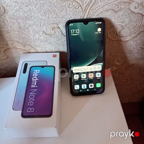 Redmi Note 8, 64 GB, rəng - Ağ, İki sim kartlı — Bakı