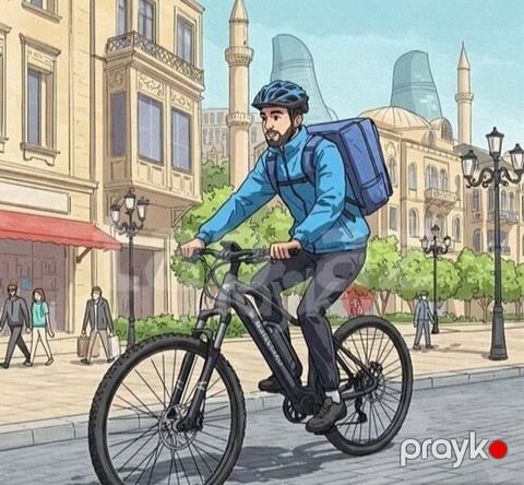 Velosiped kuryer xidməti Şəhər daxilində sürətli və etibarlı — Bakı