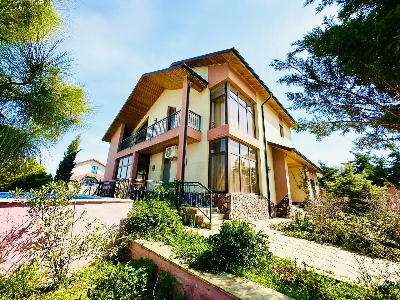 Mərdəkan, 5 otaqlı Həyət evi satılır - 250 m², 2 mərtəbə, 12 sot — Ev, villa, Bakı (2)