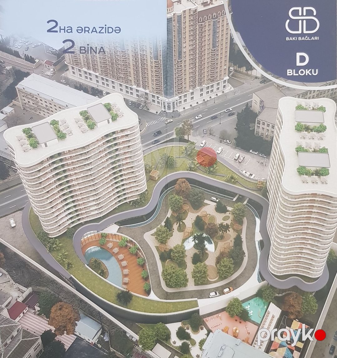 Satılır 4 otaqlı yeni tikili 226.1 m² — Mənzil, Bakı (6)