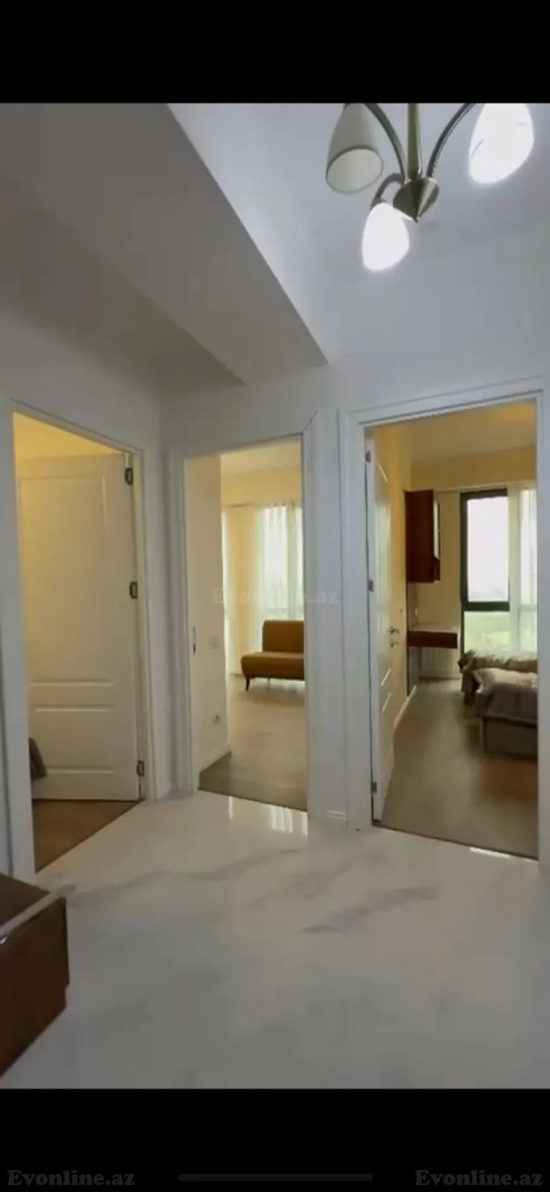 Kirayə verilir 3 otaqlı Mənzil Yeni tikili 55 m² Bakı, Yasamal r., Elmlər Akademiyası m., Yeni Yasamal — Mənzil, Bakı (4)