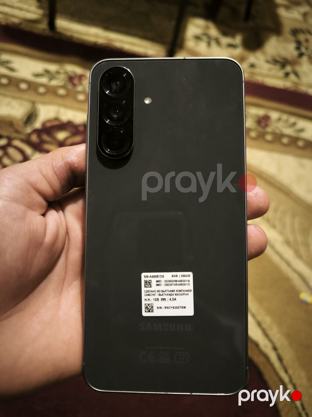 Samsung Galaxy A56 5G, 256 GB, rəng - Qara, İki sim kartlı — Samsung, Salyan (3)