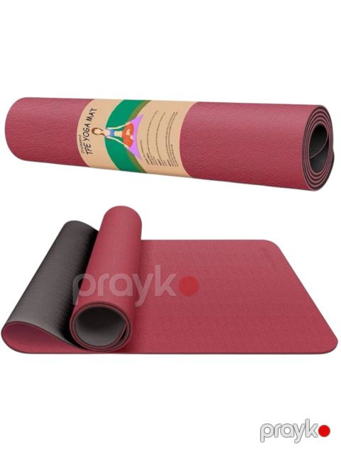 Yoqa üçün mat EVA, qırmızı, 61x183 sm — Bakı
