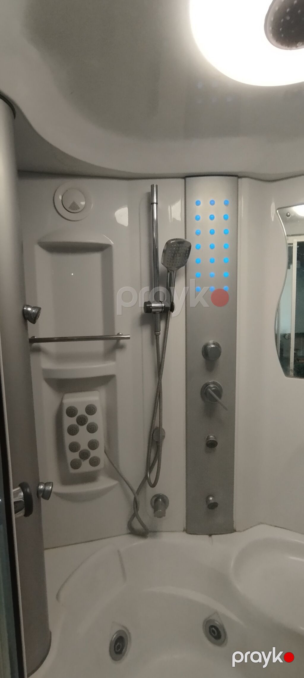 Hidromassajlı duş kabinası və aksesuarları - Bütün funksiyaları ilə — Duş kabin və bölmələr, Bakı (4)