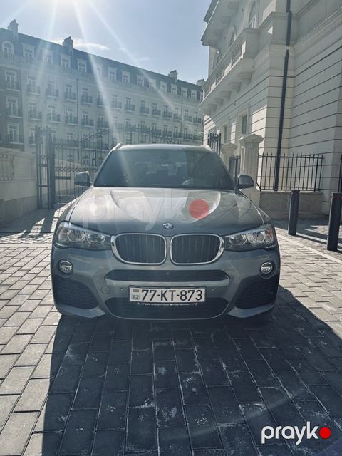 BMW X3, 2.0 L, 2016 il, 221 000 km — Bakı