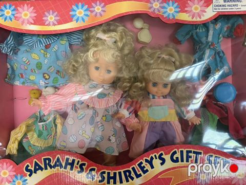 Sarah’s & Shirley’s Gift Set – kukla dəsti - Dəst: iki ədəd sarı — Bakı