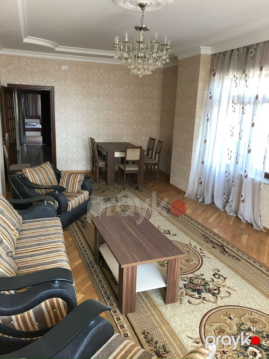 İcarəyə verilir 3 otaqlı yeni tikili 128 m² — Mənzil, Bakı (2)