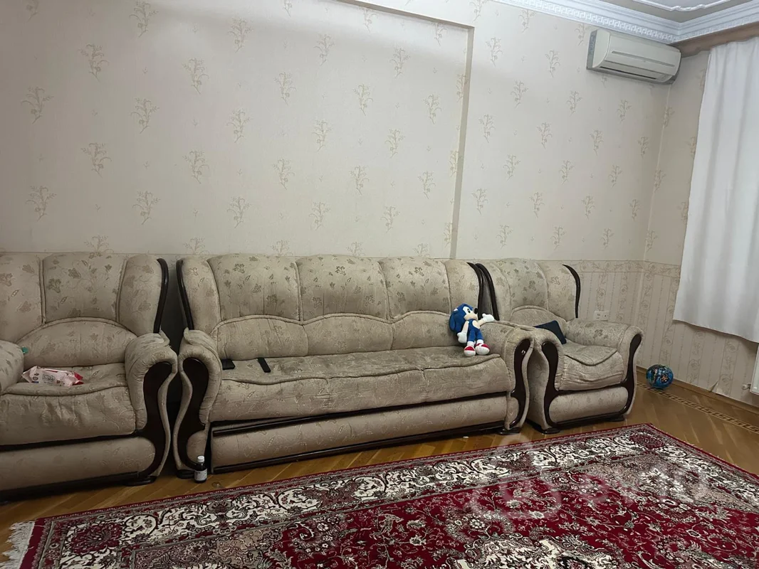 3 otaqlı mənzil, 100 m², Məhəmməd Hadi küçəsi — kirayə — Mənzil, Bakı (2)