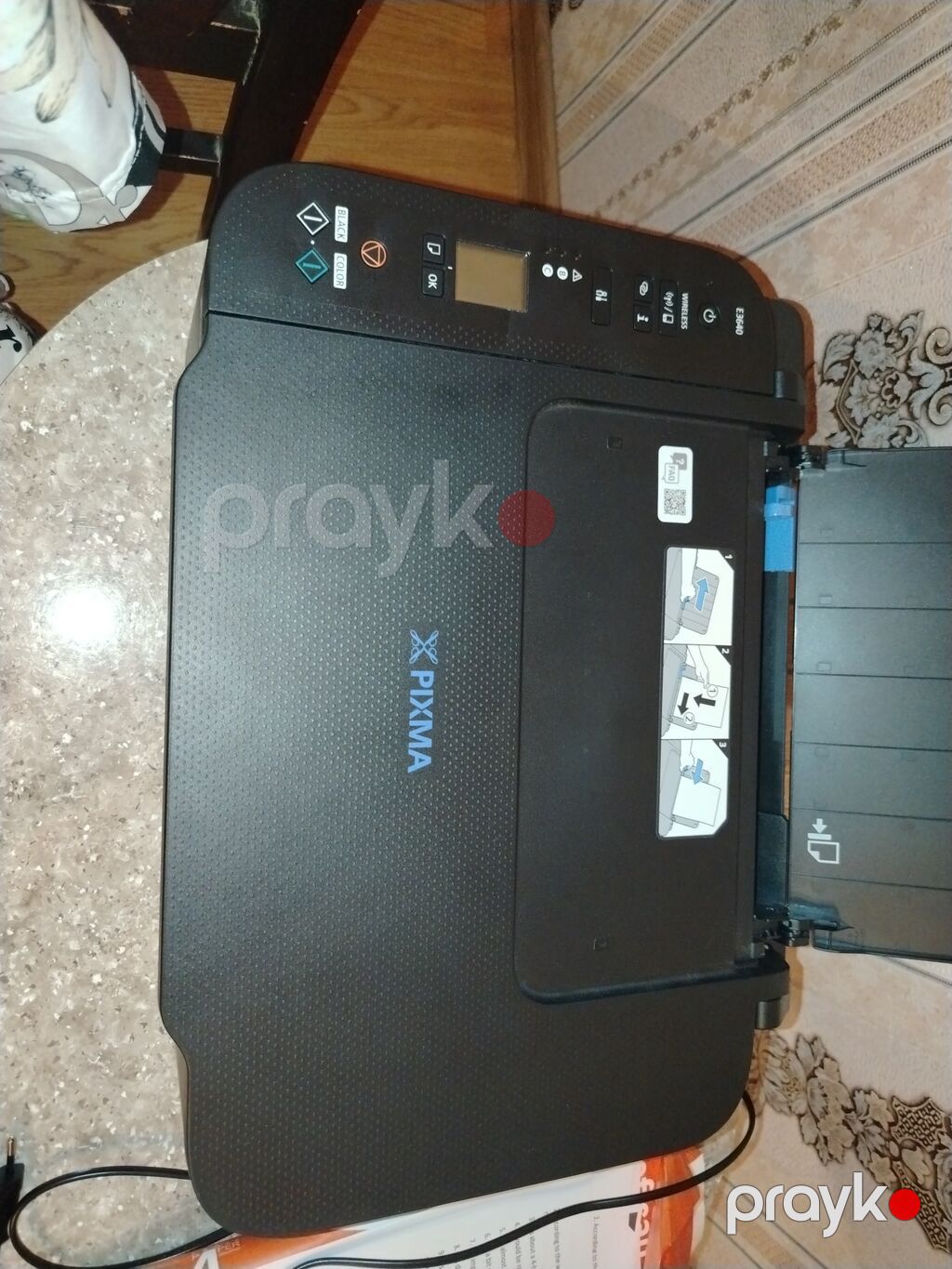 Canon Pıxma E3640 çoxfunksiyalı cihaz - Funksiyalar: rəngli çap, skan — Printerləri, Gəncə (2)