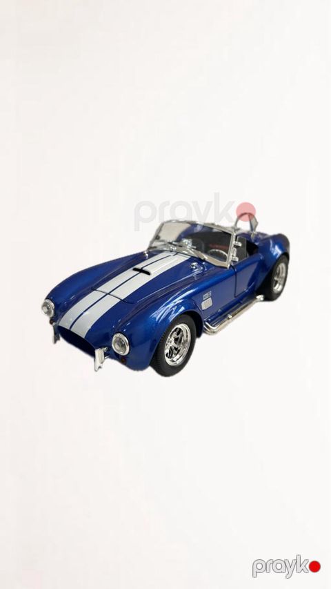 Maşın Shelby Cobra 427, Metal/Plastik, Göy/Ağ, Əl idarəetmə — Bakı