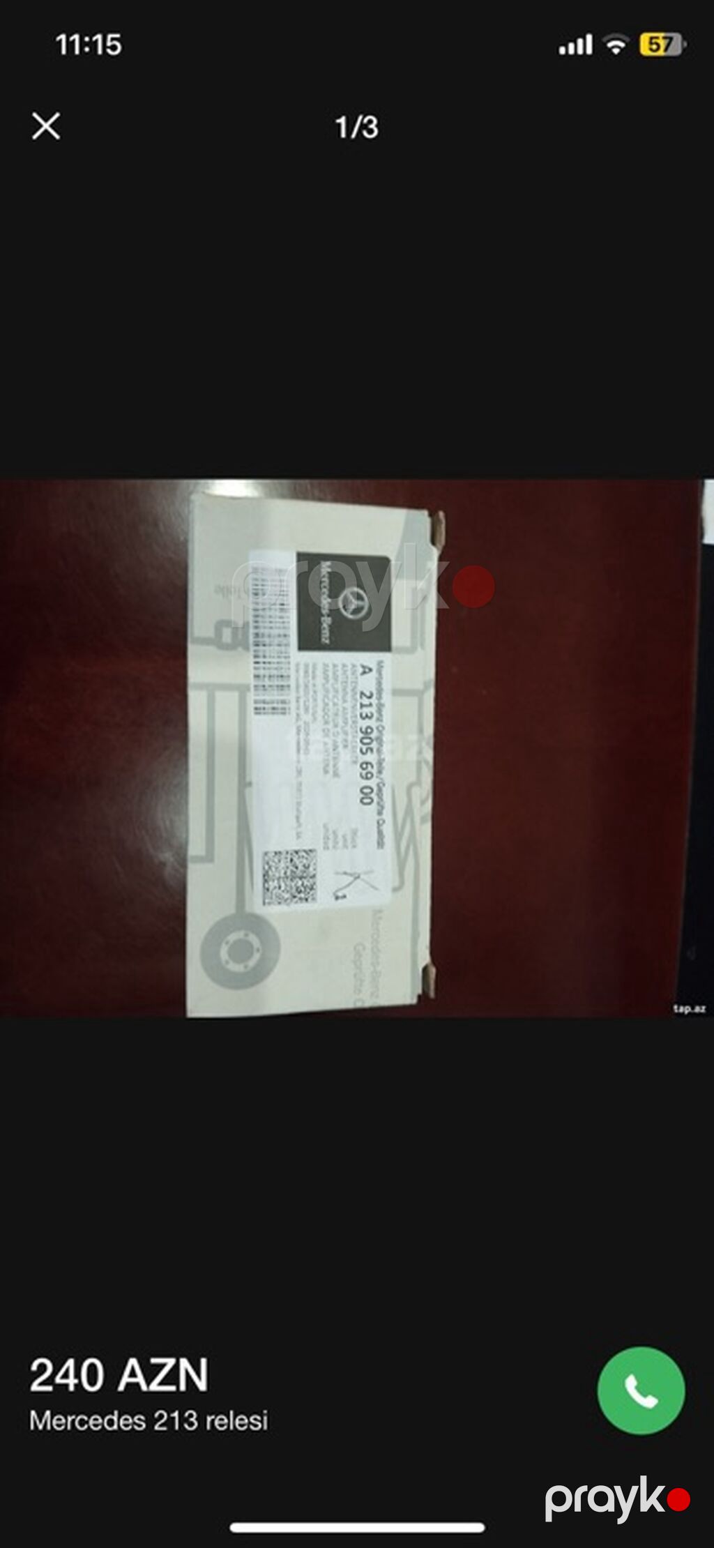 Məhsul: Mercedes-Benz modul (A 213 905 69 00) - Brend: Mercedes-Benz — Avtomobil elektrikası, Bakı (2)
