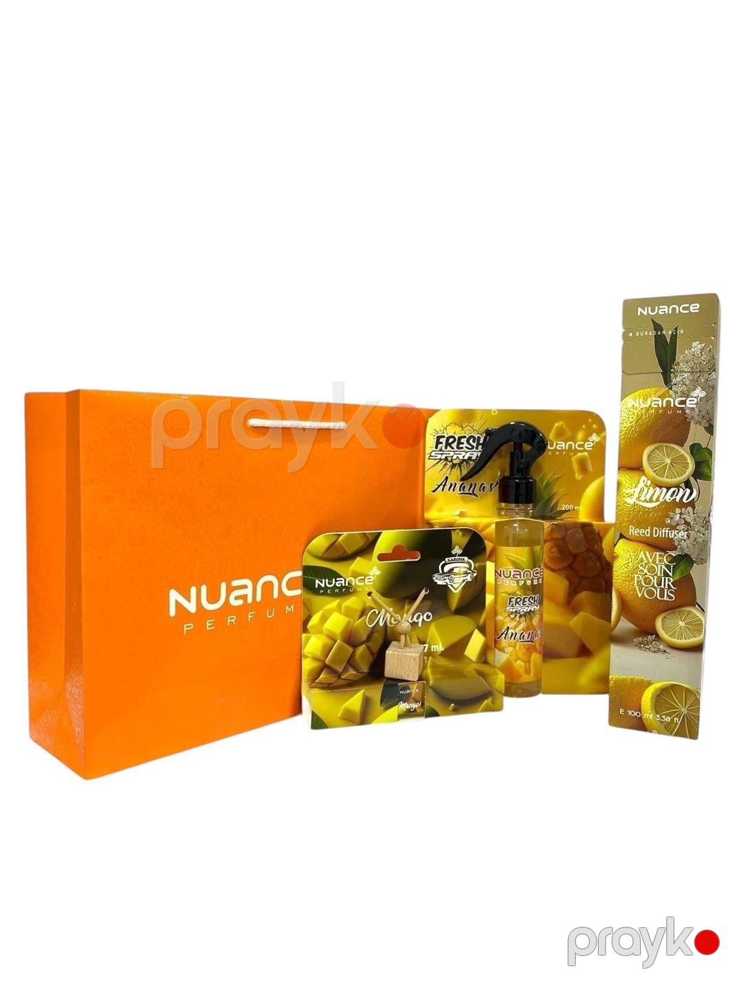 Ətirlər Tam hədiyyə dəsti 3-lü - Limon-Ananas-Mango-0211 — Mallar, Bakı (2)
