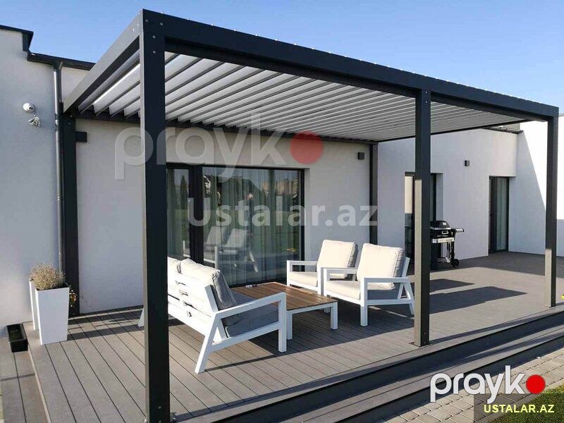 Bioklimatik Pergola Tent — Təmir və inşaat, Bakı (2)
