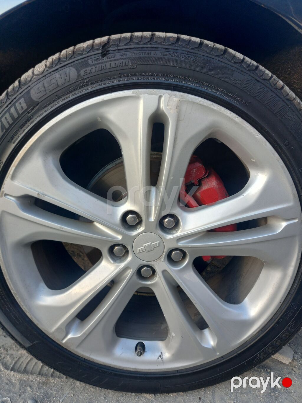 Lt rs disk teker 18 diy endirim var - 4 ədəd orijinal Chevrolet — Diskləri, Bakı (8)