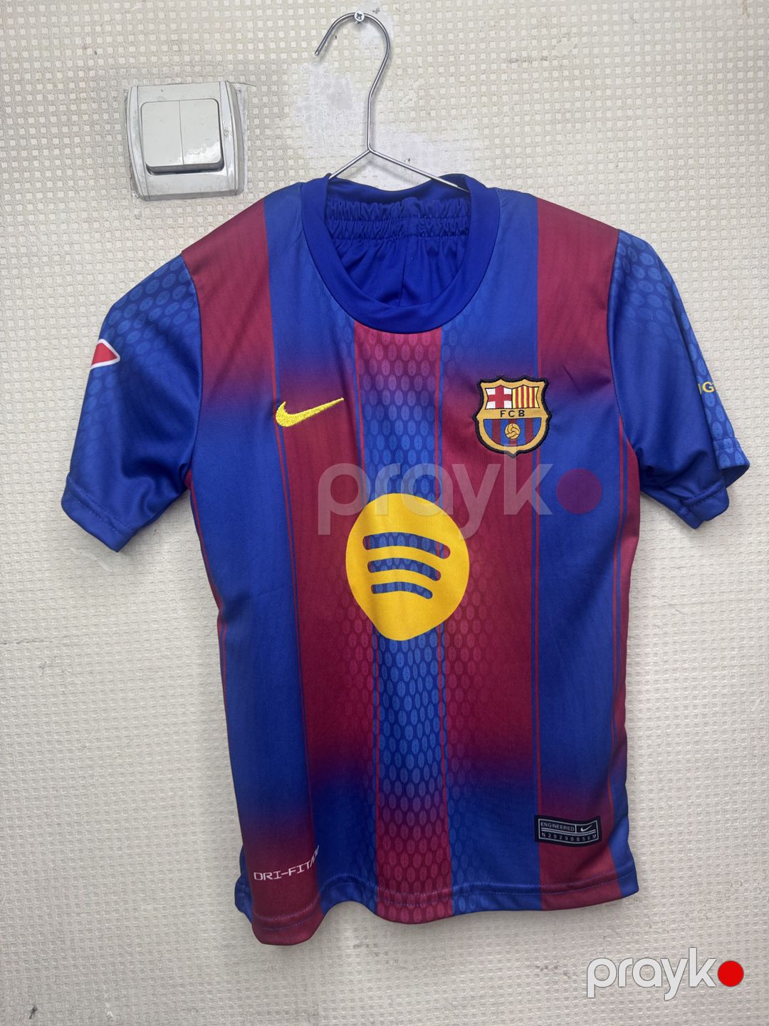 Uşaq futbol forması, Barselona, 140 ölçü (8–9 yaş), göy-qırmızı — Mallar, Bakı (2)