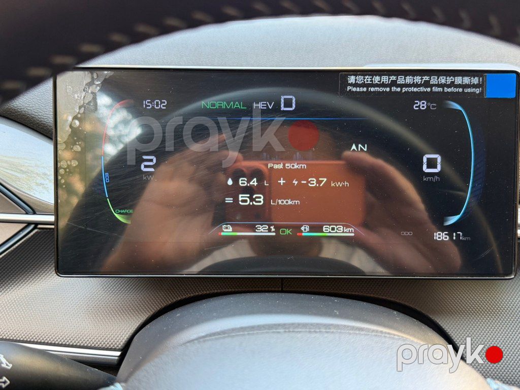 BYD Destroyer 05, 1.5 L, 18.3 kWh, 2025 il, 12 000 km — Avtomobillər, Bakı (5)