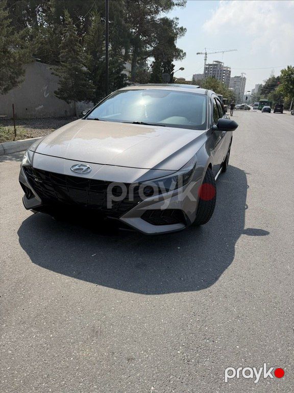 Hyundai Elantra N Line, 1.6 L, 2021 il, 78 000 km — Avtomobillər, Bakı (2)