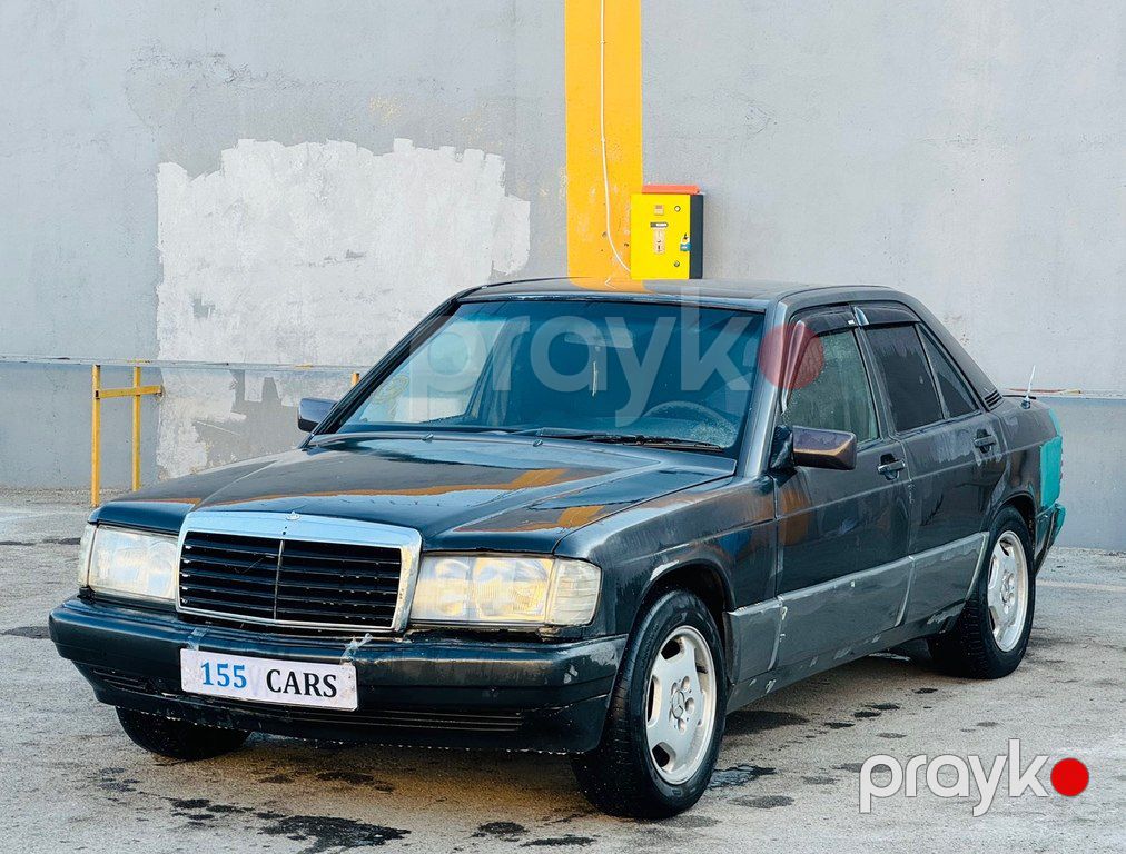 Mercedes 190, 1.8 L, 1991 il, 374 552 km — Avtomobillər, Bakı (3)