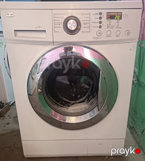 Paltaryuyan maşın LG, 6 kq, İşlənmiş, Avtomat, Qurutma var, Kredit yoxdur, Ünvandan götürmə — Saray