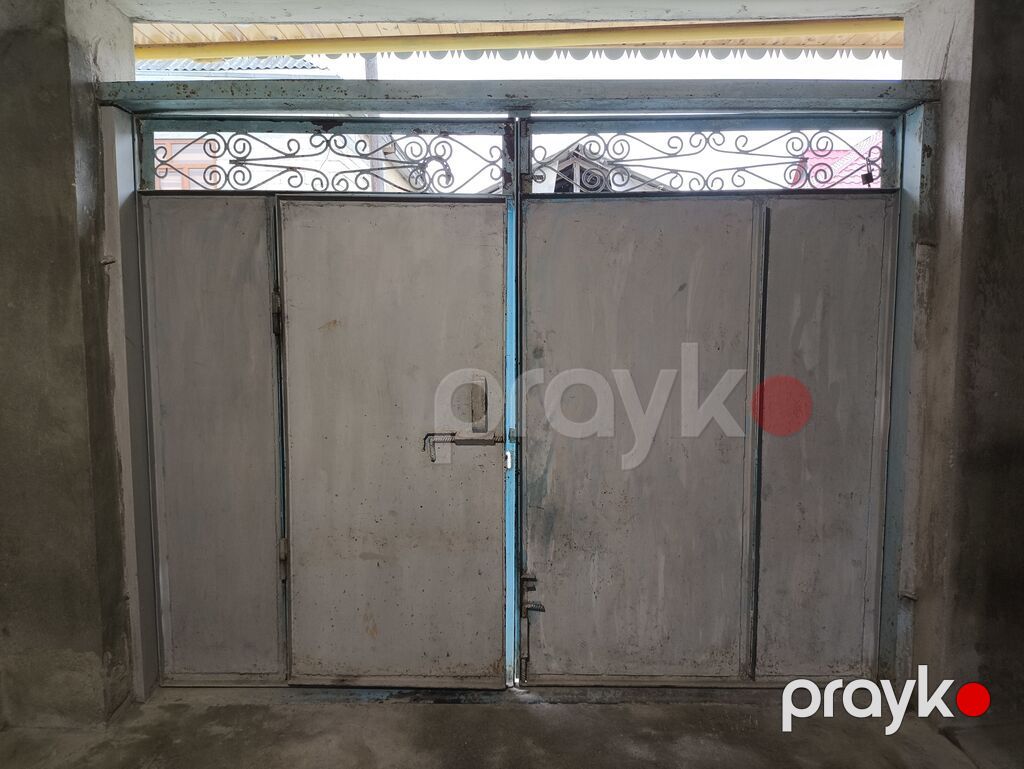 Metal qaraj/qapı komplekti - Material: qalın metal (polad), ikiqat — Pəncərələr, qapılar, balkonlar, Quba (4)