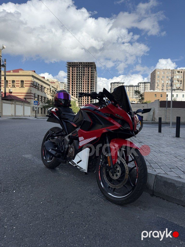 Bajaj Pulsar RS 200, 200 sm3, 2026 il, 2 100 km — Motosikletlər, Bakı (3)