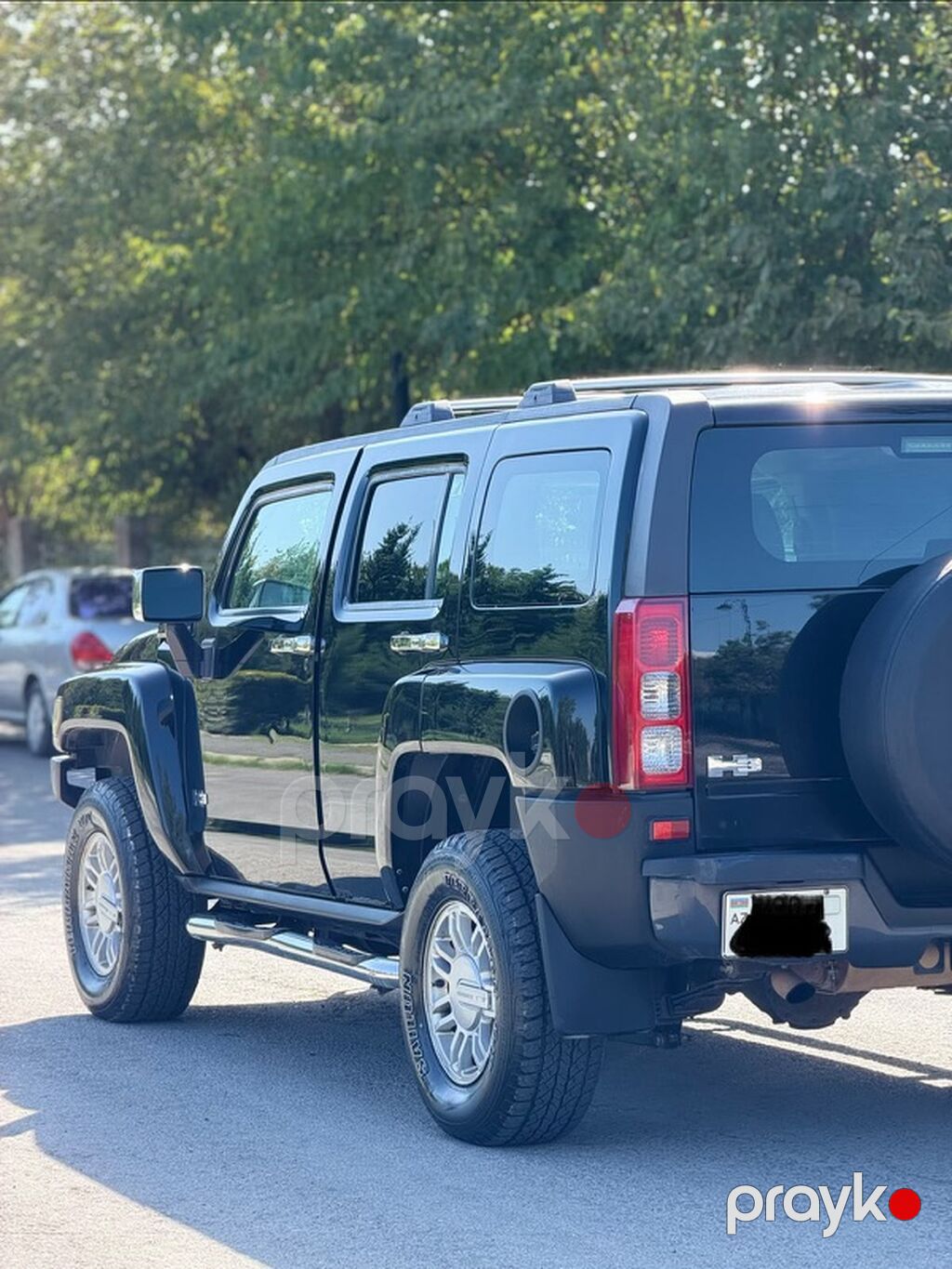 Hummer H3, qara rəng, 5 qapı SUV 3.2cdi dizel 4göz matoru qoyulub — Avtomobillər, Kürdəmir (7)