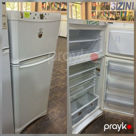 Indesit iki kameralı soyuducu - Yuxarıda dondurucu, aşağıda soyuducu — Digah