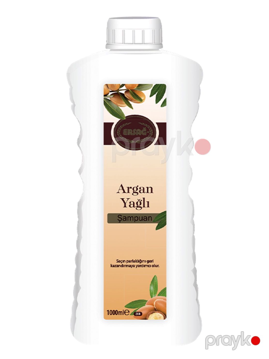 Şampun Ersag Argan Yağlı 208, 1000 ml — Mallar, Bakı